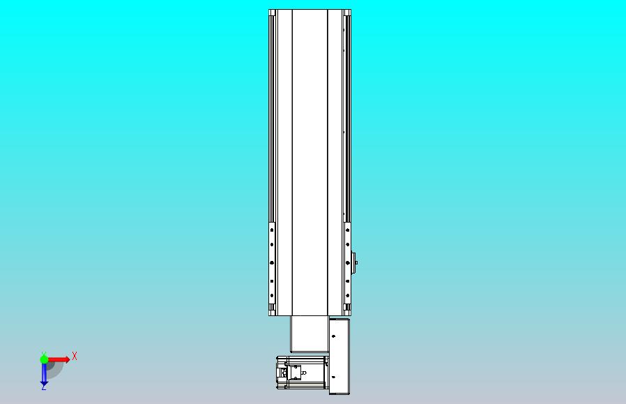 皮带直线轴半封闭可选导轨TPA-HNB-202D-140-L400-MR-Y-P75-N3