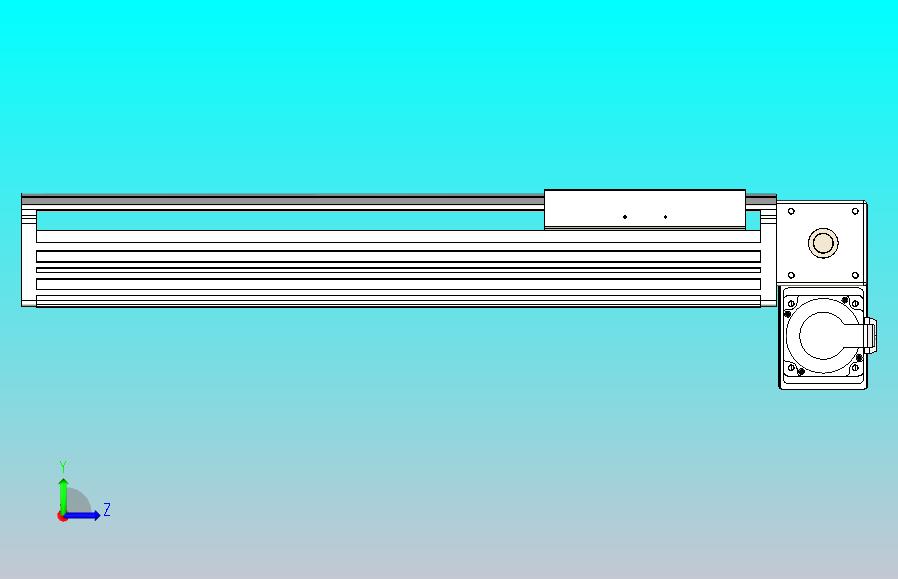 皮带直线轴半封闭可选导轨TPA-HNB-202D-140-L400-RP-C-P75-N3