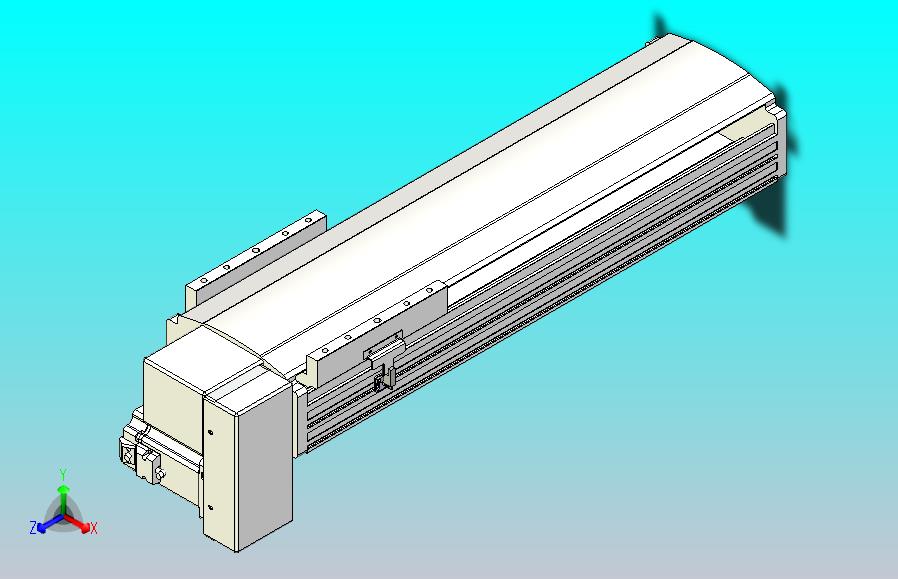 皮带直线轴半封闭可选导轨TPA-HNB-202D-140-L400-RP-C-P75-N3