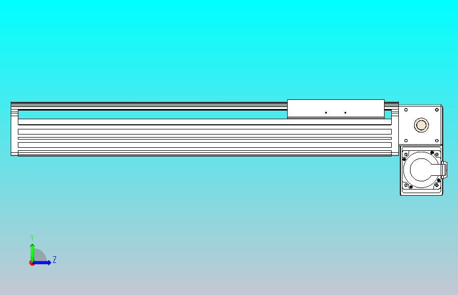 皮带直线轴半封闭可选导轨TPA-HNB-202D-140-L450-RP-C-P75-N3