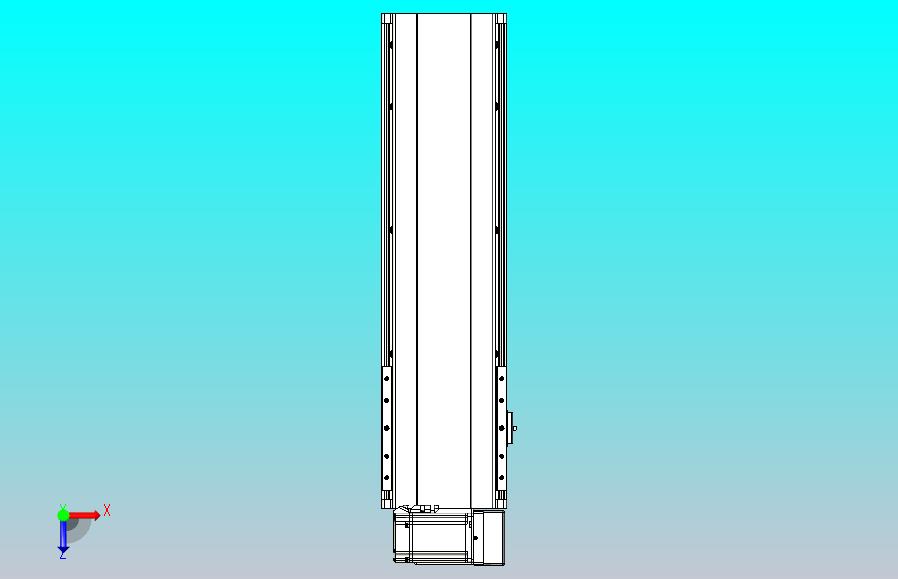 皮带直线轴半封闭可选导轨TPA-HNB-202D-140-L450-RU-C-P75-N3