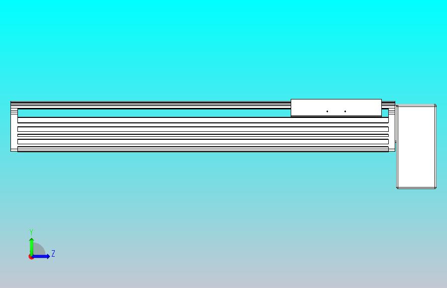 皮带直线轴半封闭可选导轨TPA-HNB-202D-140-L500-LP-Y-P75-N3