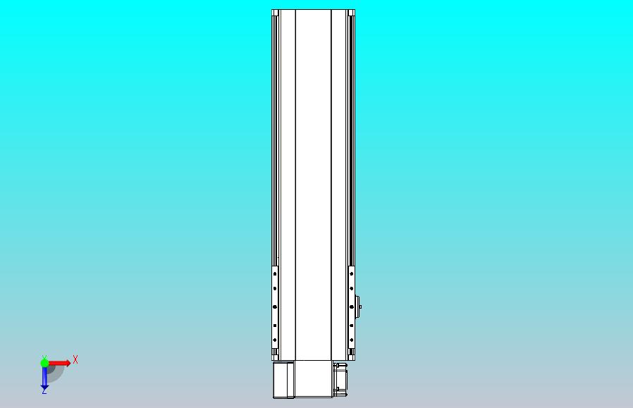 皮带直线轴半封闭可选导轨TPA-HNB-202D-140-L500-LP-Y-P75-N3