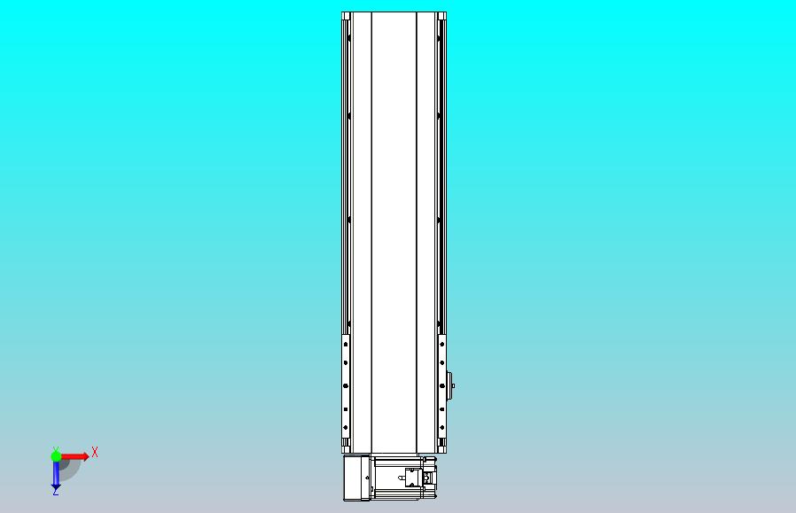皮带直线轴半封闭可选导轨TPA-HNB-202D-140-L500-LU-C-P75-N3