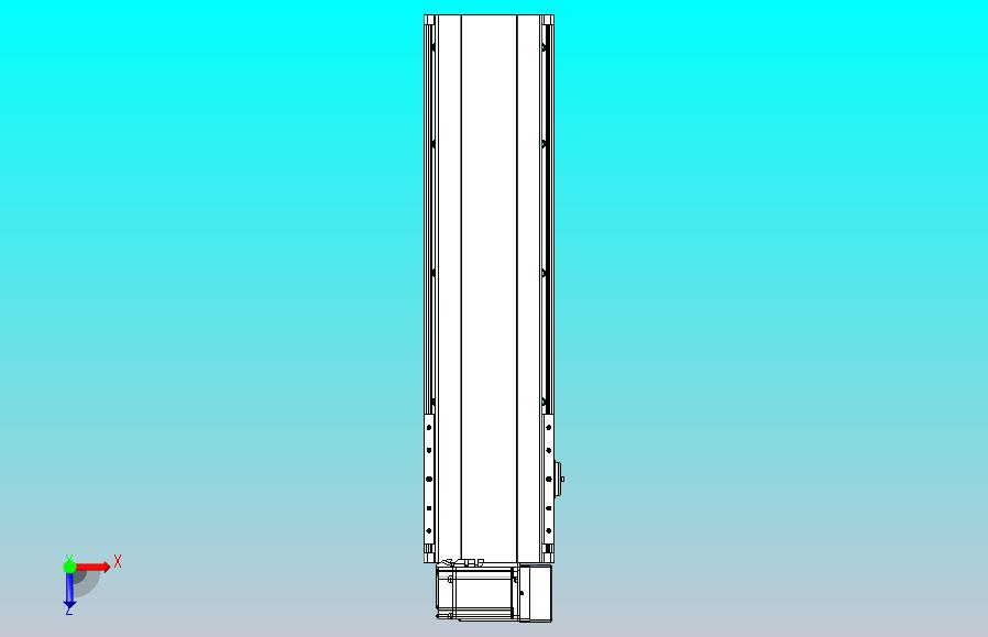 皮带直线轴半封闭可选导轨TPA-HNB-202D-140-L500-RU-C-P75-N3
