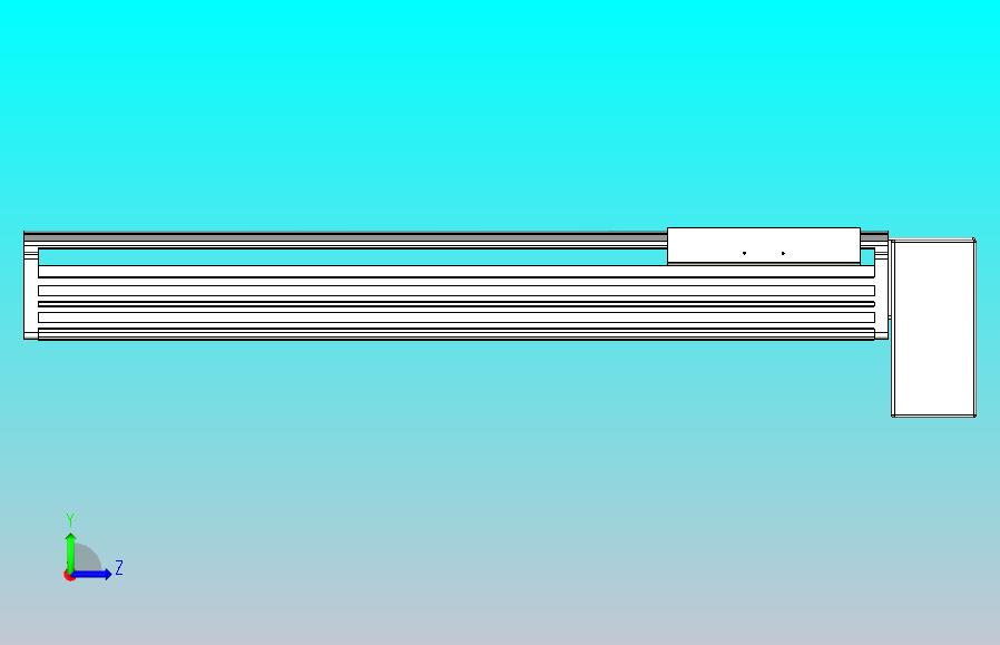 皮带直线轴半封闭可选导轨TPA-HNB-202D-140-L550-LP-C-P75-N3