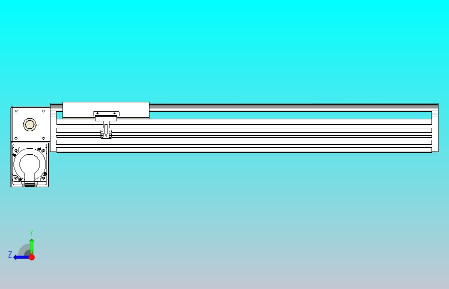 皮带直线轴半封闭可选导轨TPA-HNB-202D-140-L550-LP-C-P75-N3
