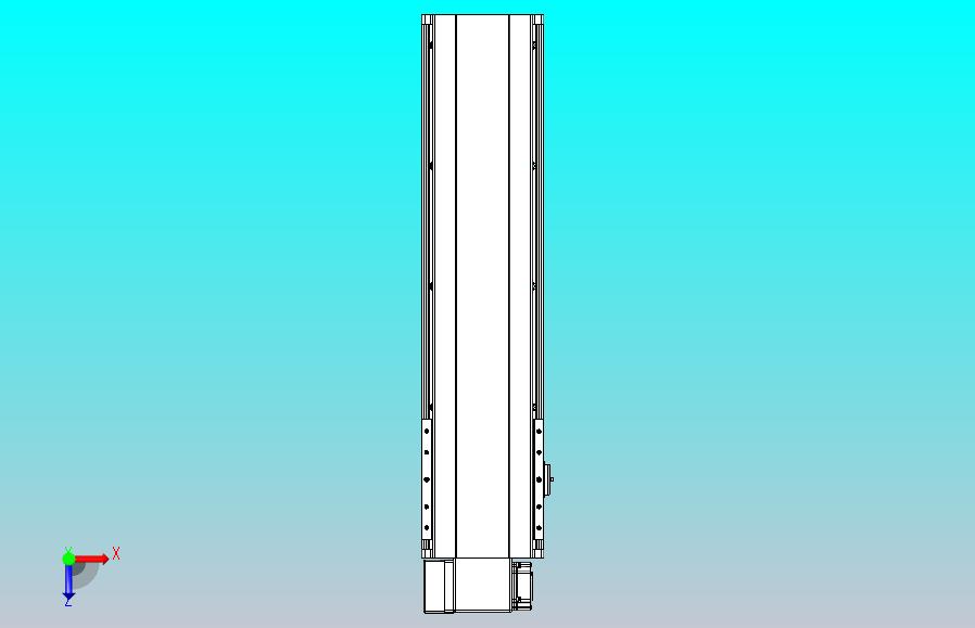 皮带直线轴半封闭可选导轨TPA-HNB-202D-140-L550-LP-C-P75-N3