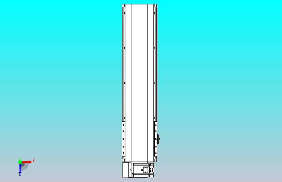 皮带直线轴半封闭可选导轨TPA-HNB-202D-140-L550-LU-C-P75-N3
