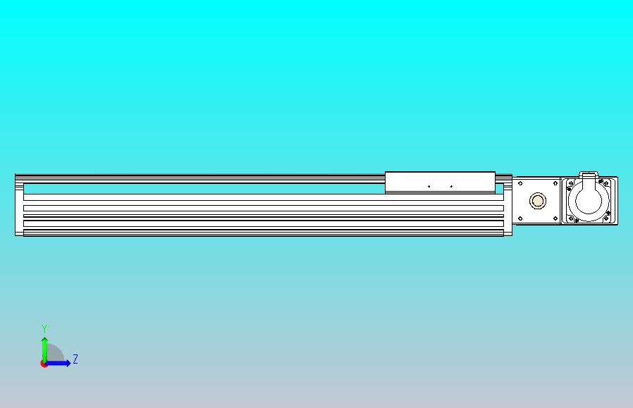 皮带直线轴半封闭可选导轨TPA-HNB-202D-140-L550-MR-C-P75-N3