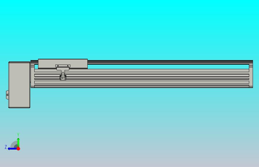 皮带直线轴半封闭可选导轨TPA-HNB-202D-140-L550-RP-C-P75-N3