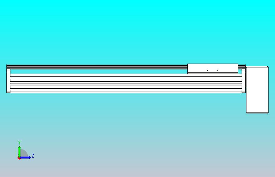 皮带直线轴半封闭可选导轨TPA-HNB-202D-140-L600-LP-C-P75-N3