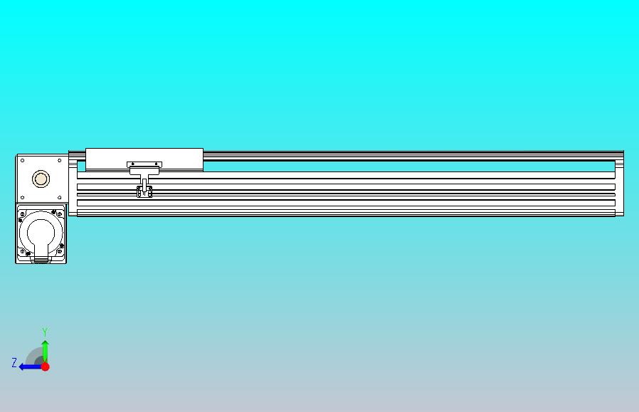 皮带直线轴半封闭可选导轨TPA-HNB-202D-140-L600-LP-C-P75-N3