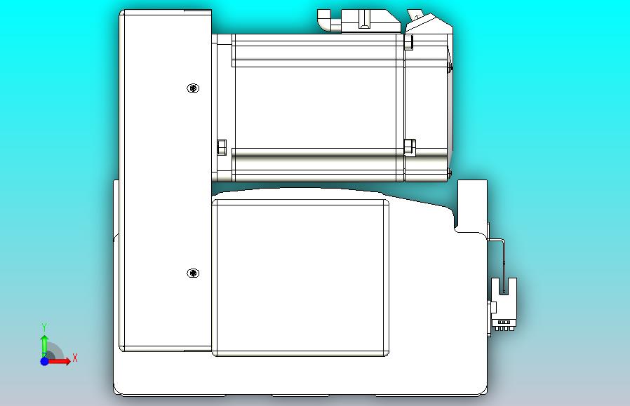 皮带直线轴半封闭可选导轨TPA-HNB-202D-140-L600-LU-Y-P75-N3