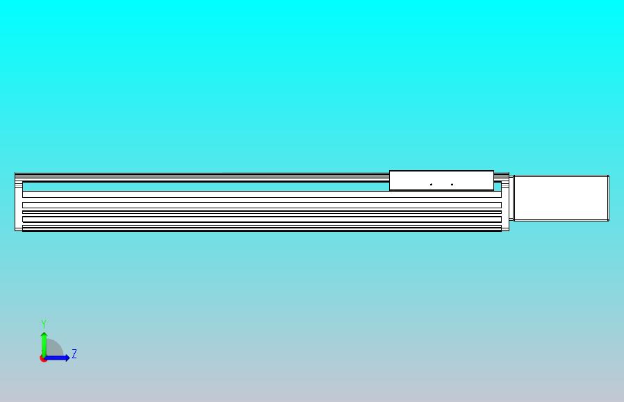 皮带直线轴半封闭可选导轨TPA-HNB-202D-140-L600-ML-Y-P75-N3