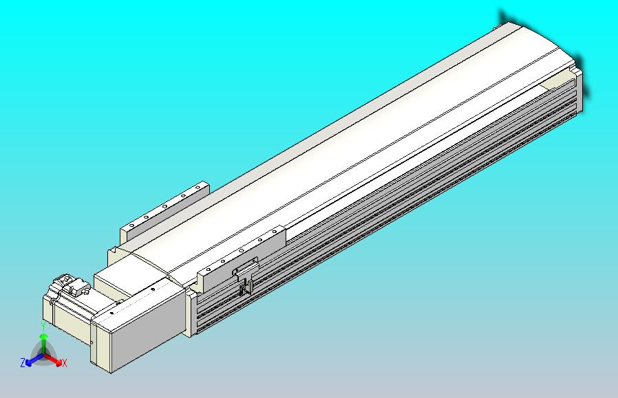 皮带直线轴半封闭可选导轨TPA-HNB-202D-140-L600-MR-C-P75-N3