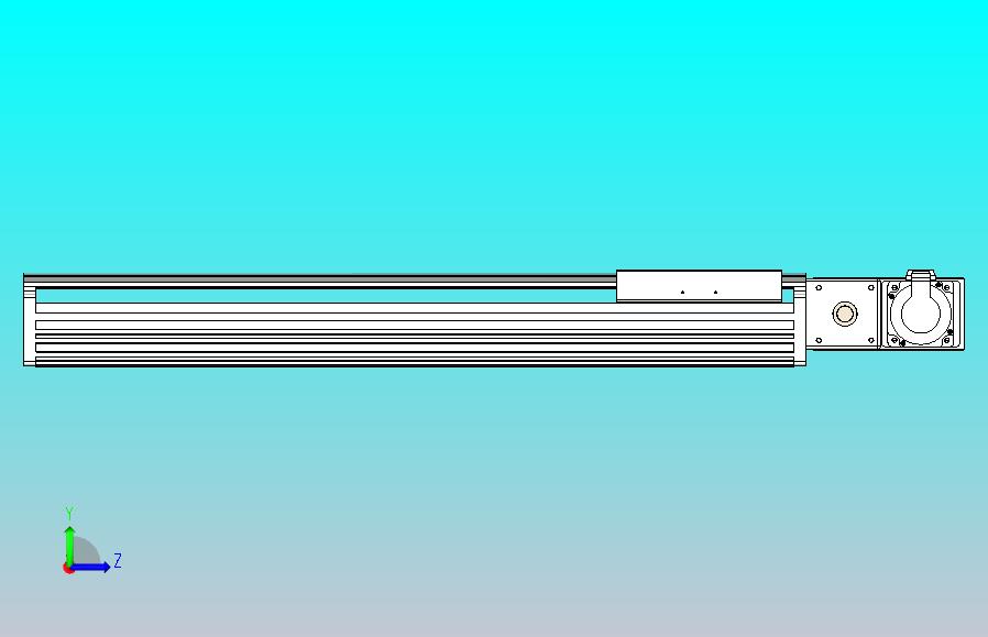 皮带直线轴半封闭可选导轨TPA-HNB-202D-140-L600-MR-C-P75-N3