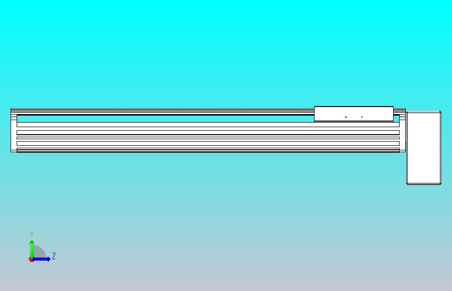 皮带直线轴半封闭可选导轨TPA-HNB-202D-140-L650-LP-C-P75-N3