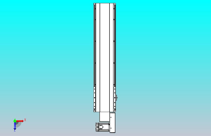 皮带直线轴半封闭可选导轨TPA-HNB-202D-140-L650-MR-C-P75-N3