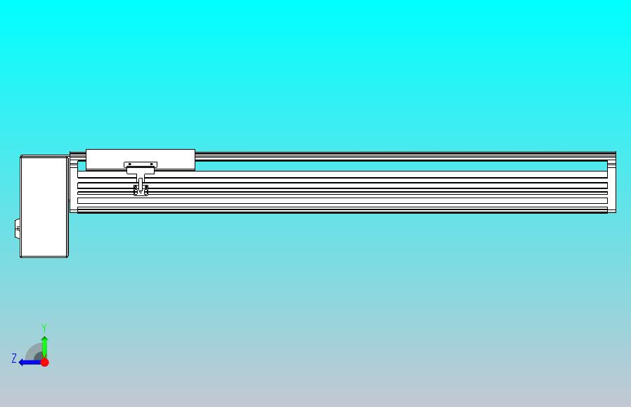 皮带直线轴半封闭可选导轨TPA-HNB-202D-140-L650-RP-C-P75-N3