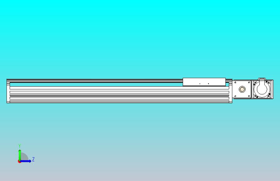 皮带直线轴半封闭可选导轨TPA-HNB-202D-140-L700-MR-C-P75-N3