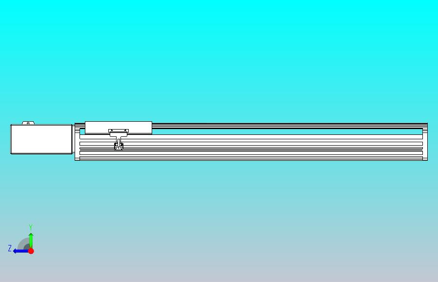 皮带直线轴半封闭可选导轨TPA-HNB-202D-140-L700-MR-C-P75-N3
