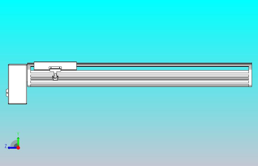 皮带直线轴半封闭可选导轨TPA-HNB-202D-140-L700-RP-C-P75-N3