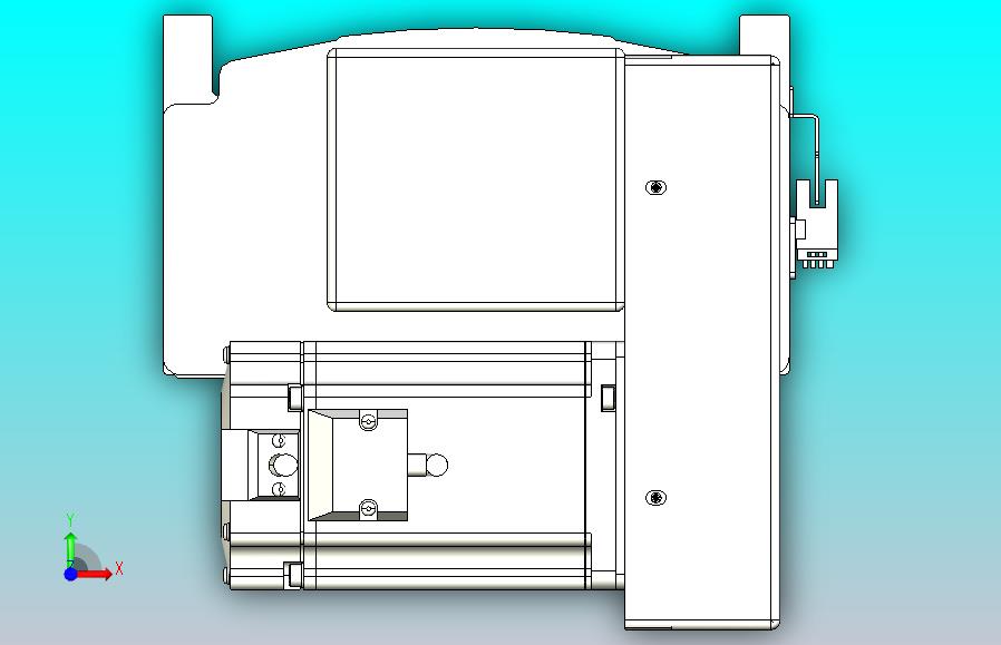 皮带直线轴半封闭可选导轨TPA-HNB-202D-140-L700-RP-Y-P75-N3