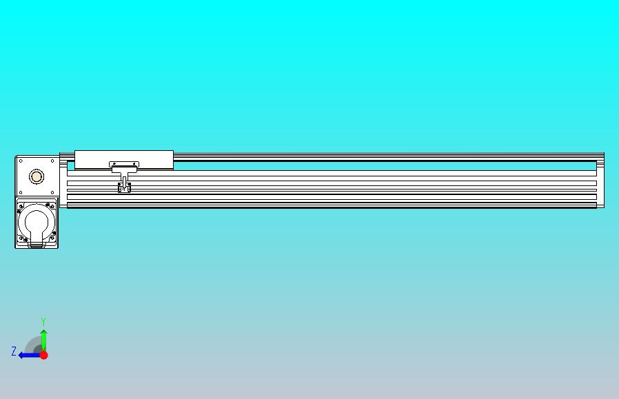 皮带直线轴半封闭可选导轨TPA-HNB-202D-140-L750-LP-C-P75-N3