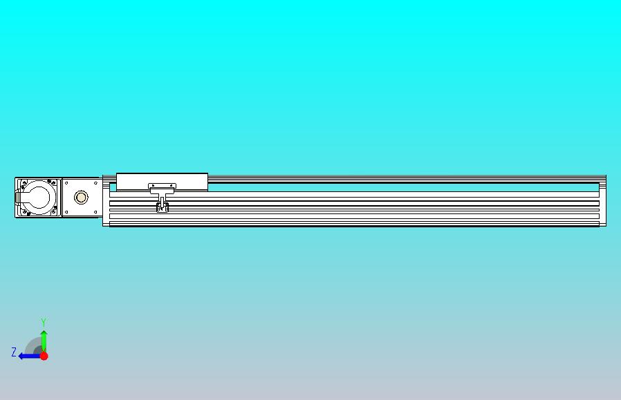 皮带直线轴半封闭可选导轨TPA-HNB-202D-140-L750-ML-Y-P75-N3