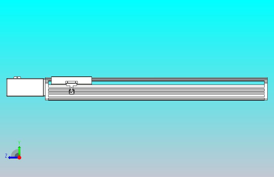 皮带直线轴半封闭可选导轨TPA-HNB-202D-140-L750-MR-C-P75-N3