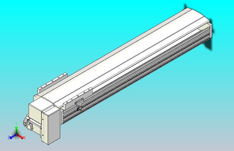 皮带直线轴半封闭可选导轨TPA-HNB-202D-140-L750-RP-C-P75-N3