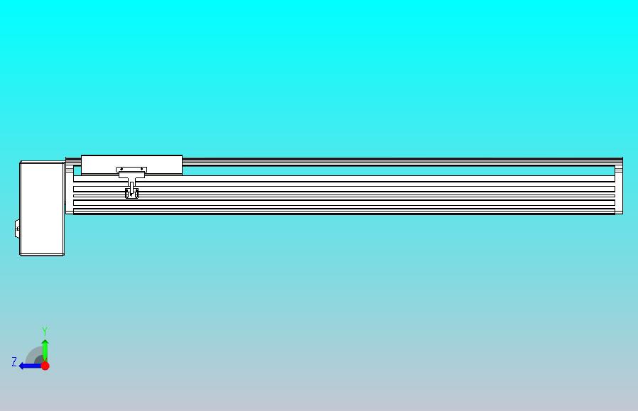 皮带直线轴半封闭可选导轨TPA-HNB-202D-140-L750-RP-C-P75-N3