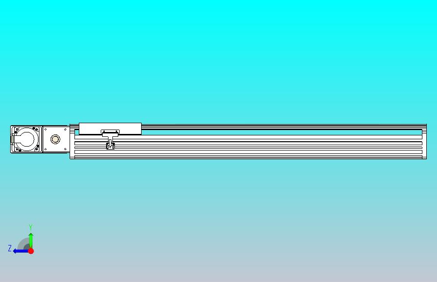 皮带直线轴半封闭可选导轨TPA-HNB-202D-140-L800-ML-Y-P75-N3