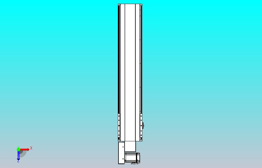 皮带直线轴半封闭可选导轨TPA-HNB-202D-140-L800-ML-Y-P75-N3