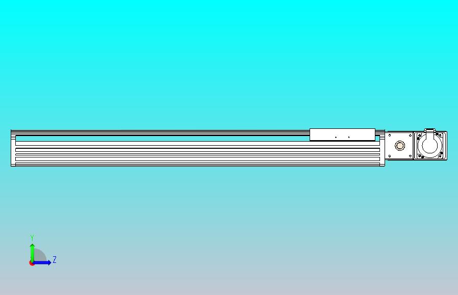 皮带直线轴半封闭可选导轨TPA-HNB-202D-140-L800-MR-C-P75-N3