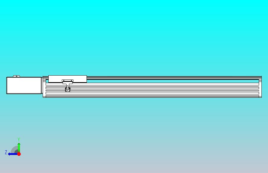 皮带直线轴半封闭可选导轨TPA-HNB-202D-140-L800-MR-C-P75-N3