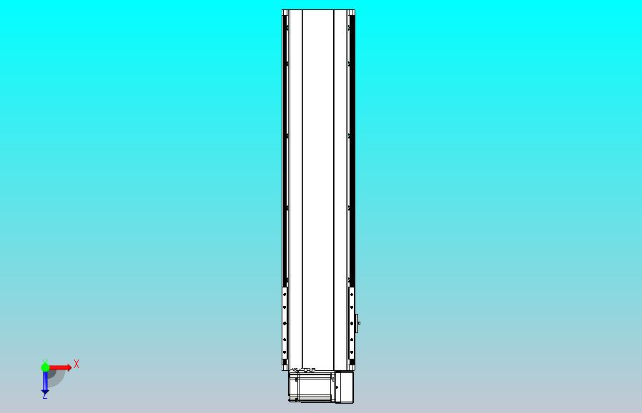 皮带直线轴半封闭可选导轨TPA-HNB-202D-140-L650-RU-C-P75-N3