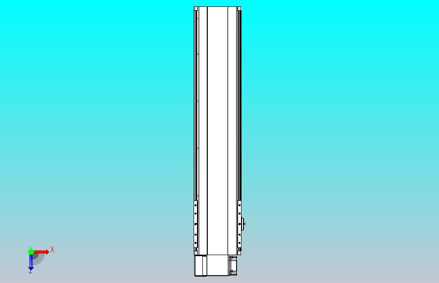 皮带直线轴半封闭可选导轨TPA-HNB-202D-140-L700-LP-Y-P75-N3