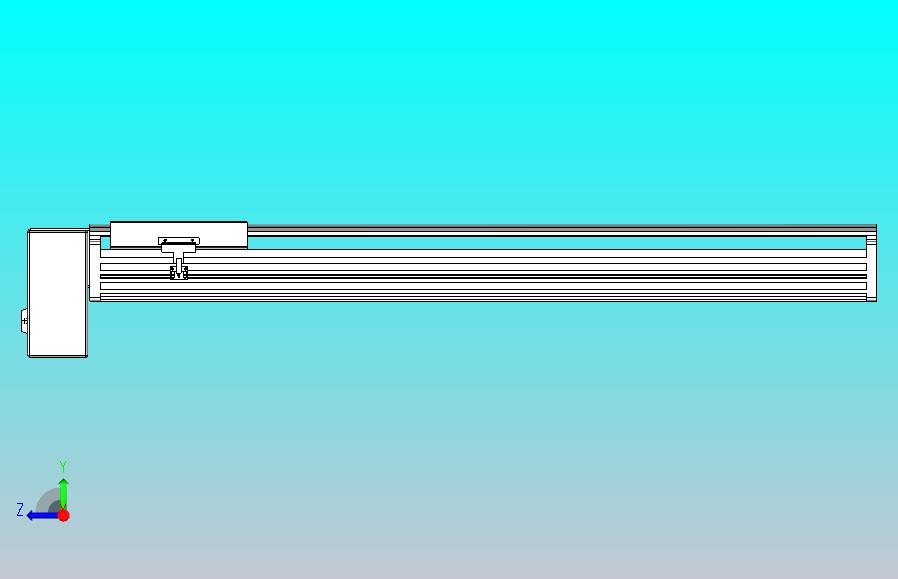 皮带直线轴半封闭可选导轨TPA-HNB-202D-140-L800-RP-C-P75-N3
