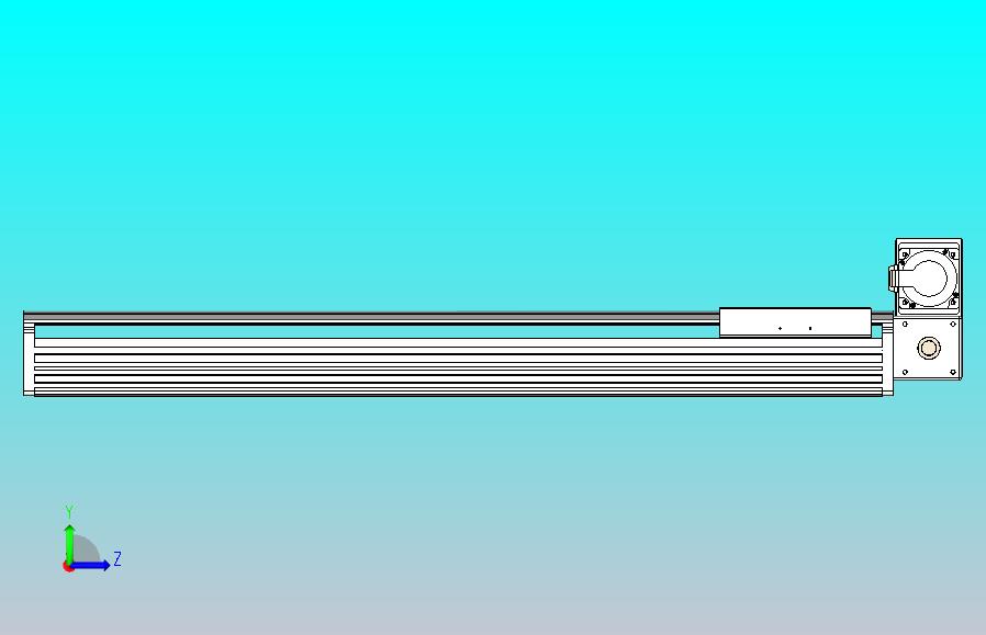 皮带直线轴半封闭可选导轨TPA-HNB-202D-140-L800-RU-C-P75-N3