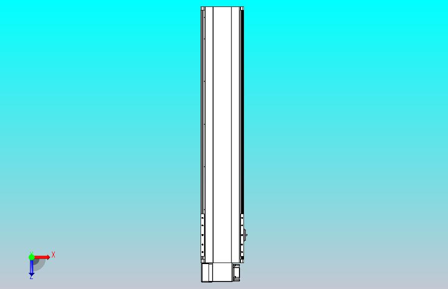 皮带直线轴半封闭可选导轨TPA-HNB-202D-140-L850-LP-Y-P75-N3