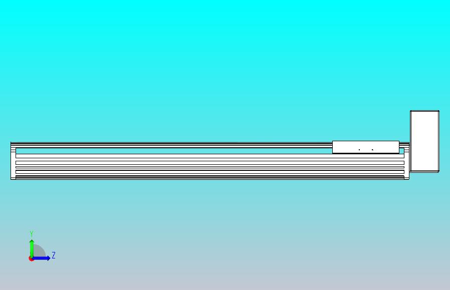 皮带直线轴半封闭可选导轨TPA-HNB-202D-140-L850-LU-C-P75-N3
