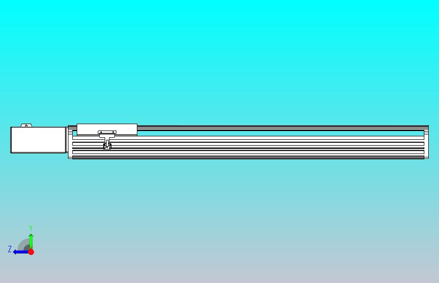 皮带直线轴半封闭可选导轨TPA-HNB-202D-140-L850-MR-C-P75-N3