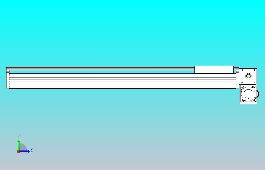 皮带直线轴半封闭可选导轨TPA-HNB-202D-140-L850-RP-C-P75-N3