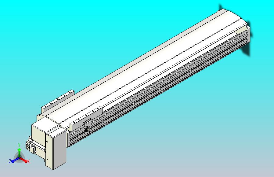 皮带直线轴半封闭可选导轨TPA-HNB-202D-140-L850-RP-C-P75-N3