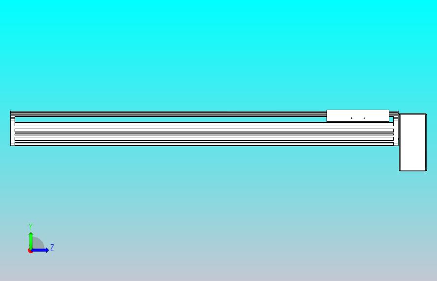 皮带直线轴半封闭可选导轨TPA-HNB-202D-140-L900-LP-Y-P75-N3