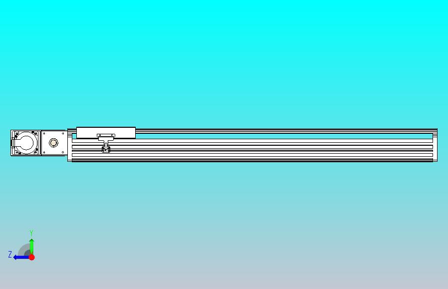 皮带直线轴半封闭可选导轨TPA-HNB-202D-140-L900-ML-Y-P75-N3