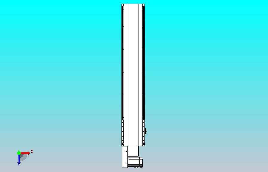 皮带直线轴半封闭可选导轨TPA-HNB-202D-140-L900-ML-Y-P75-N3