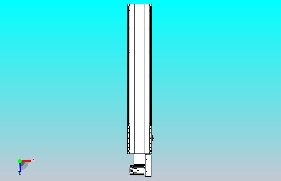 皮带直线轴半封闭可选导轨TPA-HNB-202D-140-L900-MR-Y-P75-N3